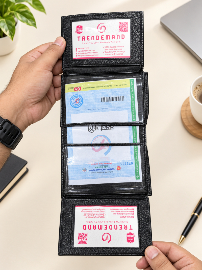 Trendemand Moto Wallet Vertical Card - Image 3